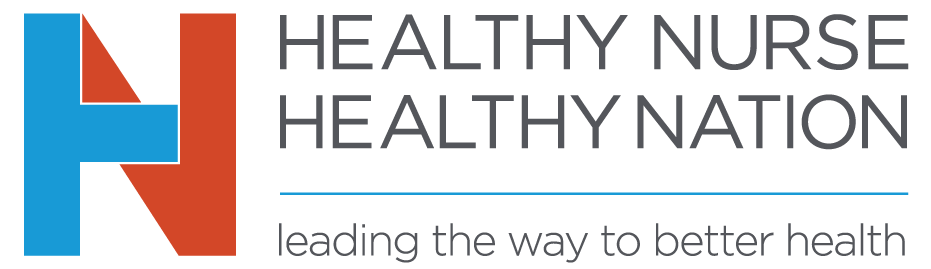 Logo - Healthy Nurse Healthy Nation: leading the way to better health